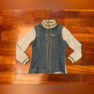 Burberry women Denim and Gray Jacket